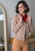 Afrika Madera Cropped Jacket