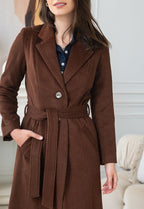 Valencia Brown Wool Coat