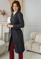 Valencia Grey Wool Coat