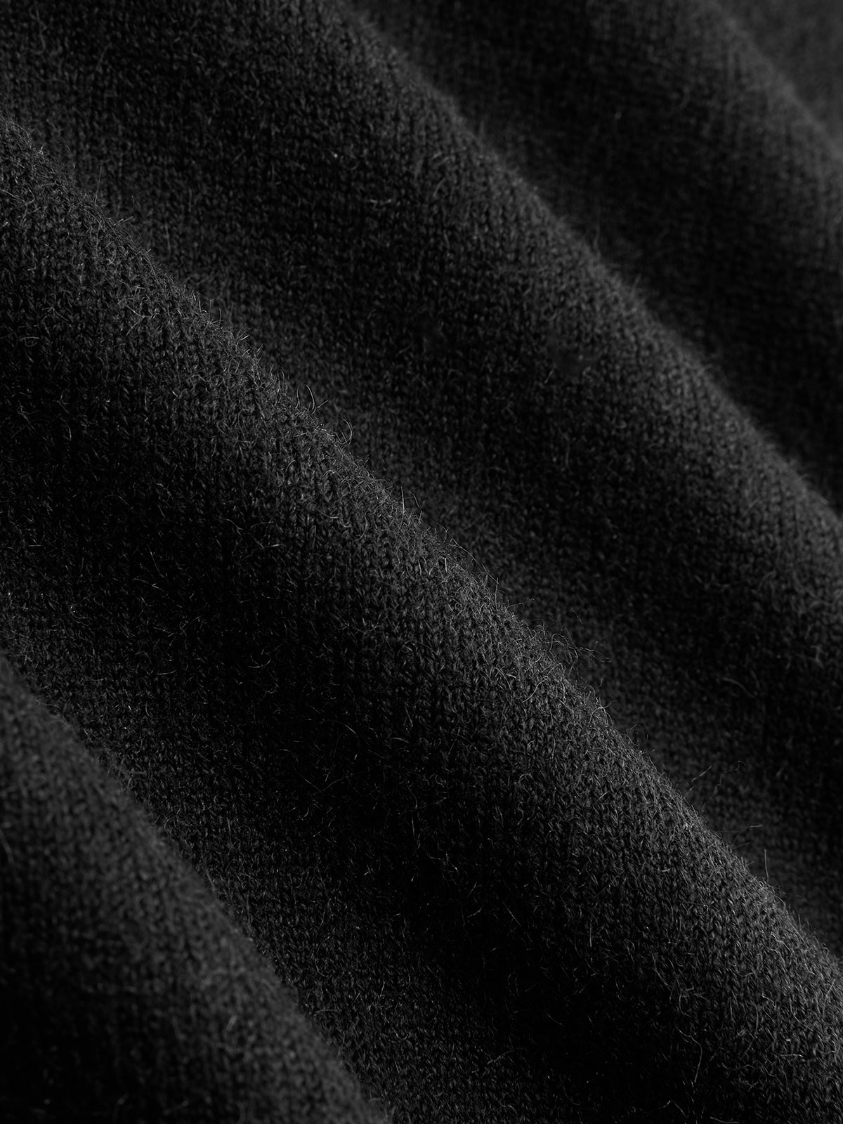 Mock Neck Lace Panel Sweater